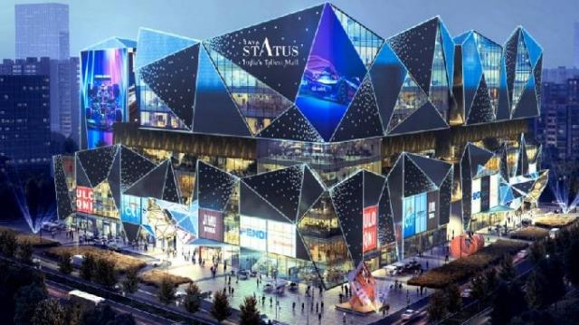 A Cathedral of Commerce, Crowned in Light